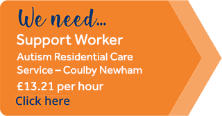 Support worker vacancies Autism Support Service – Coulby Newham, Middlesbrough