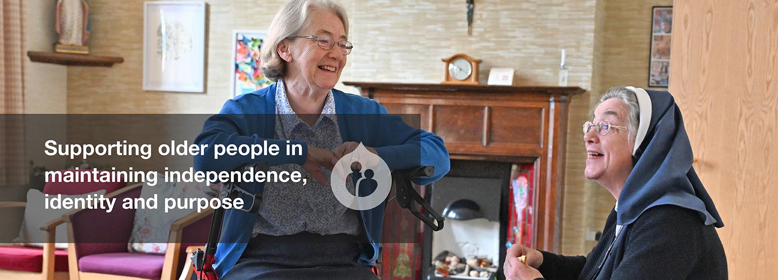 Supporting older people in maintaining independence, identity and purpose